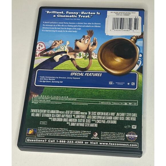 Horton Hears A Who on DVD - Picture 2 of 3